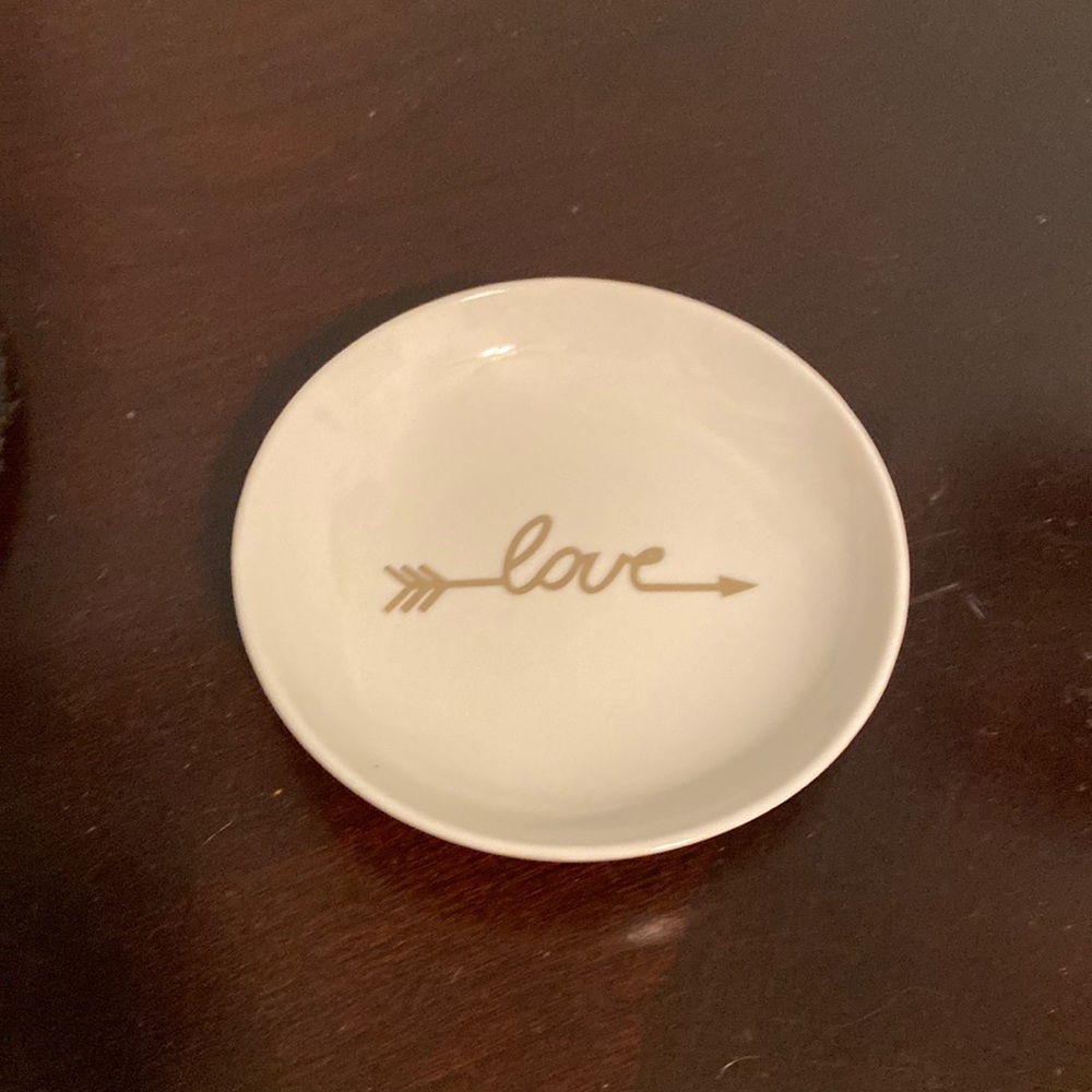 “Love” Ring Dish